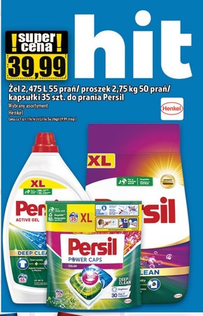 Persil XL Color Proszek do prania 2,75 kg (50 prań) niska cena