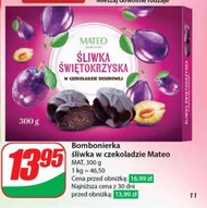 Śliwki w czekoladzie Mateo