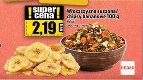 Chipsy bananowe Hebar niska cena