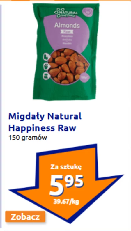 Migdały Natural Happiness