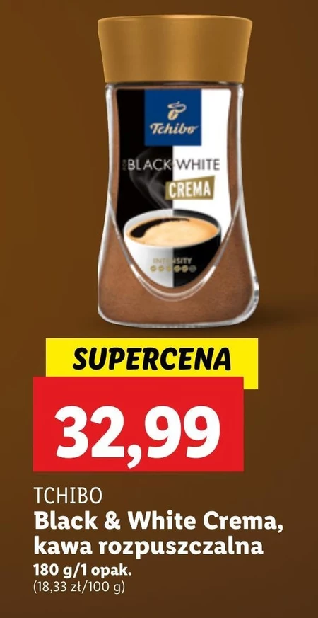 Tchibo For Black´n White Crema Kawa rozpuszczalna 180 g