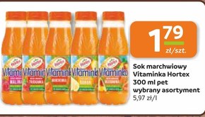 Hortex Vitaminka Sok marchewka 300 ml niska cena