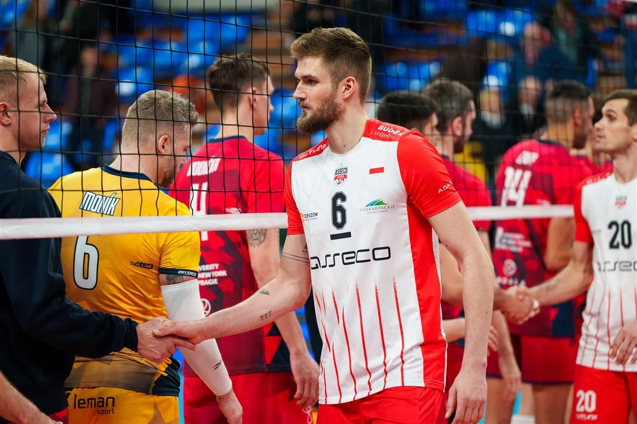 Karol Kłos jest w tym sezonie kapitanem Asseco Resovii