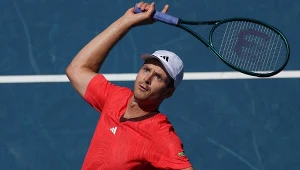 Hubert Hurkacz rywalizował z Miomirem Kecmanoviciem w drugiej rundzie Australian Open