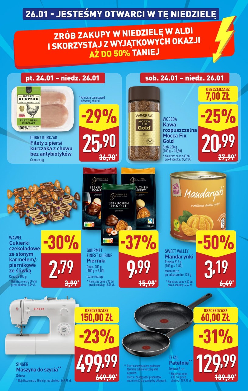 Gazetka: W najbliższą niedziele też oszczędzasz w Aldi!  - strona 3