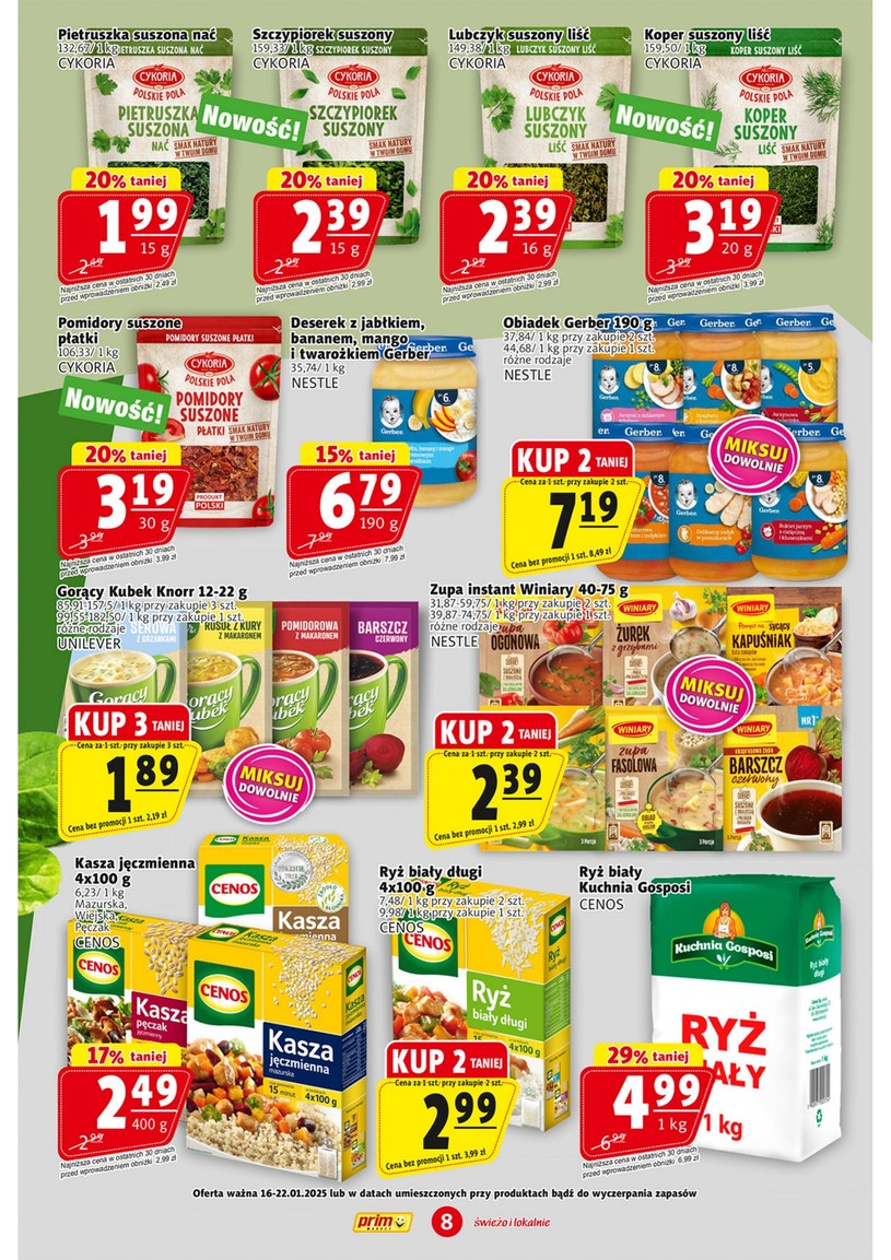 Gazetka: Promocje w Prim Market  - strona 8