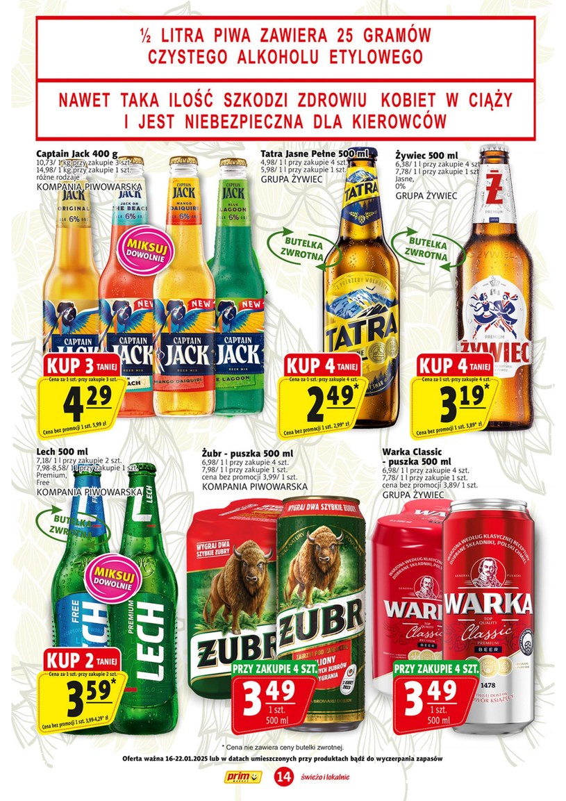 Gazetka: Promocje w Prim Market  - strona 14