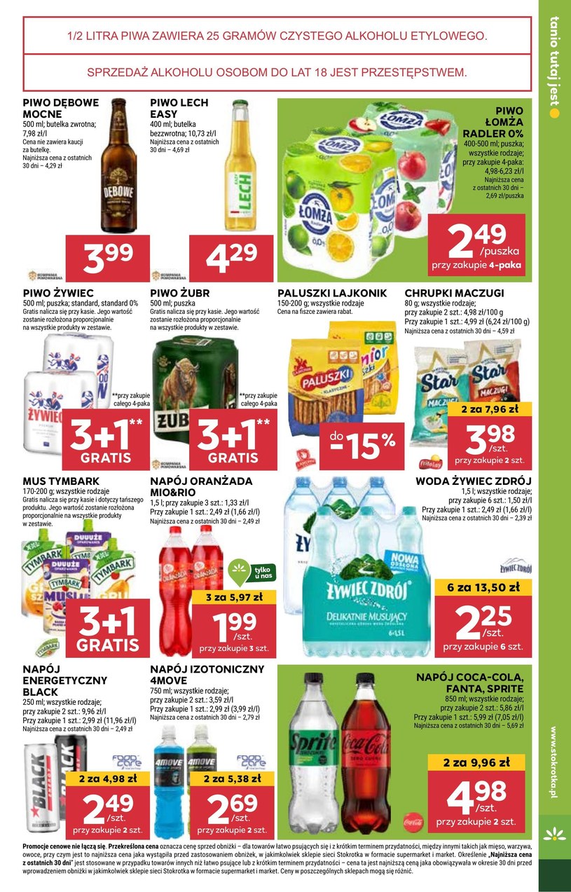 Gazetka: W Stokrotce Supermarket jest tanio!   - strona 19