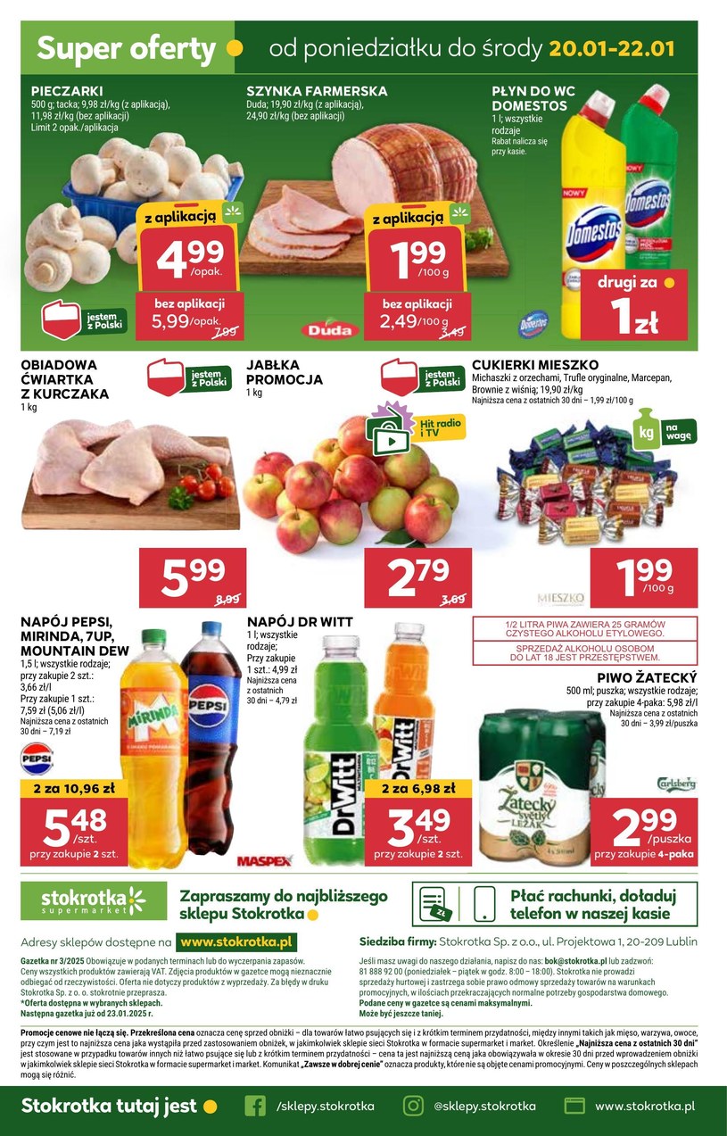 Gazetka: W Stokrotce Supermarket jest tanio!   - strona 28