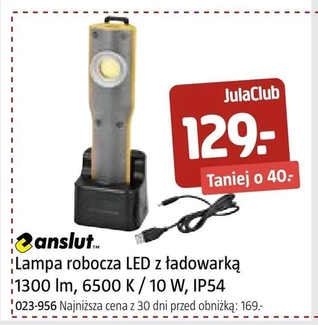 Lampa robocza Anslut