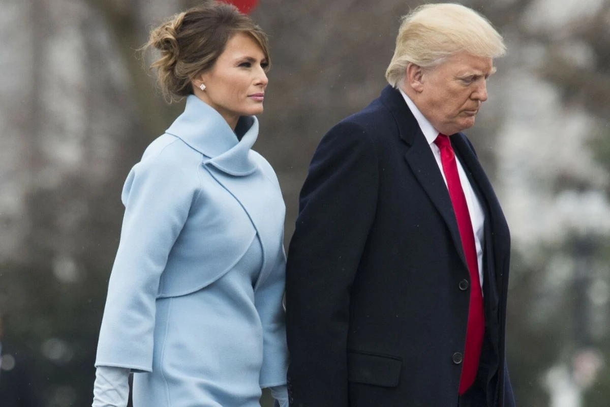 W 2017 roku Melania Trump zachwyciła kreacją podczas inauguracji W 2017 roku Melania Trump zachwyciła kreacją podczas inauguracji