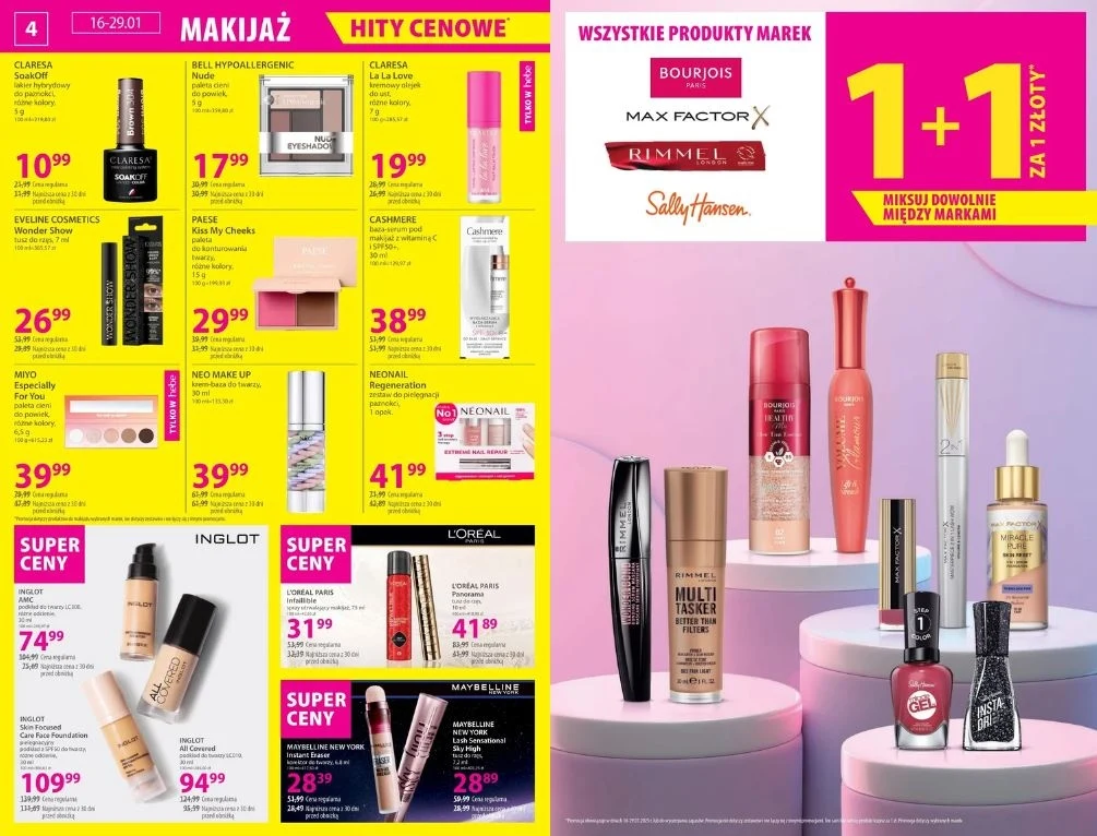 Hebe oferuje nowe promocje na kosmetyki!