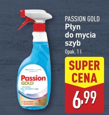 Płyn do mycia szyb Passion gold