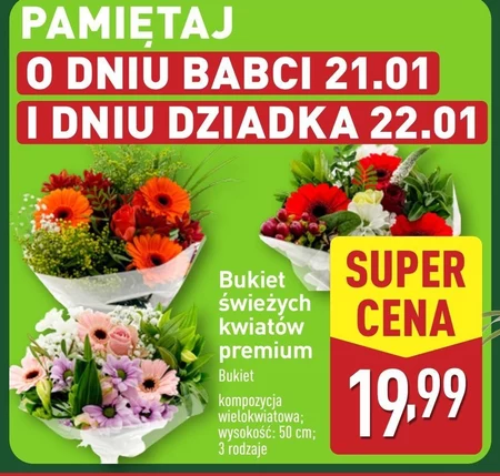 Bukiet kwiatów Premium