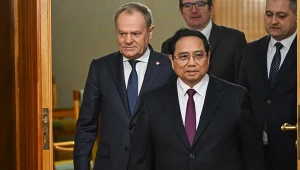 Premier Donald Tusk ze swoim wietnamskim odpowiednikiem Pham Minh Chinhem w Warszawie