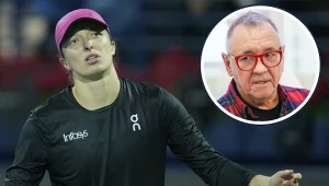 Na zdjęciu polska tenisistka Iga Świątek oraz Jurek Owsiak - założyciel WOŚP