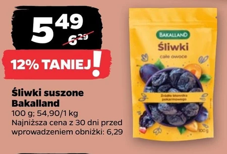 Śliwki suszone Bakalland