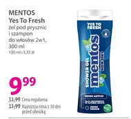 Żel pod prysznic Mentos