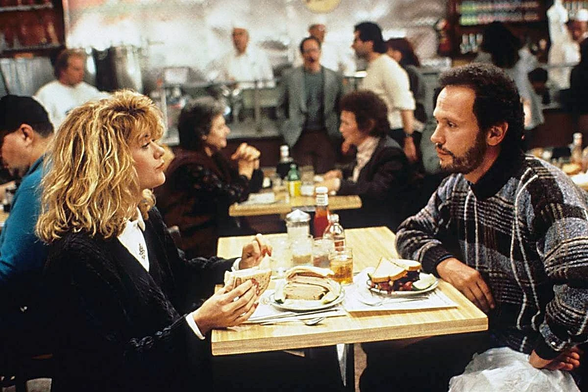 Kadr z filmu Kiedy Harry poznał Sally