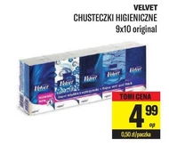 Chusteczki higieniczne Velvet