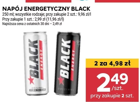 Napój energetyczny Black