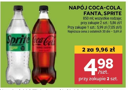 Napój gazowany Coca-Cola