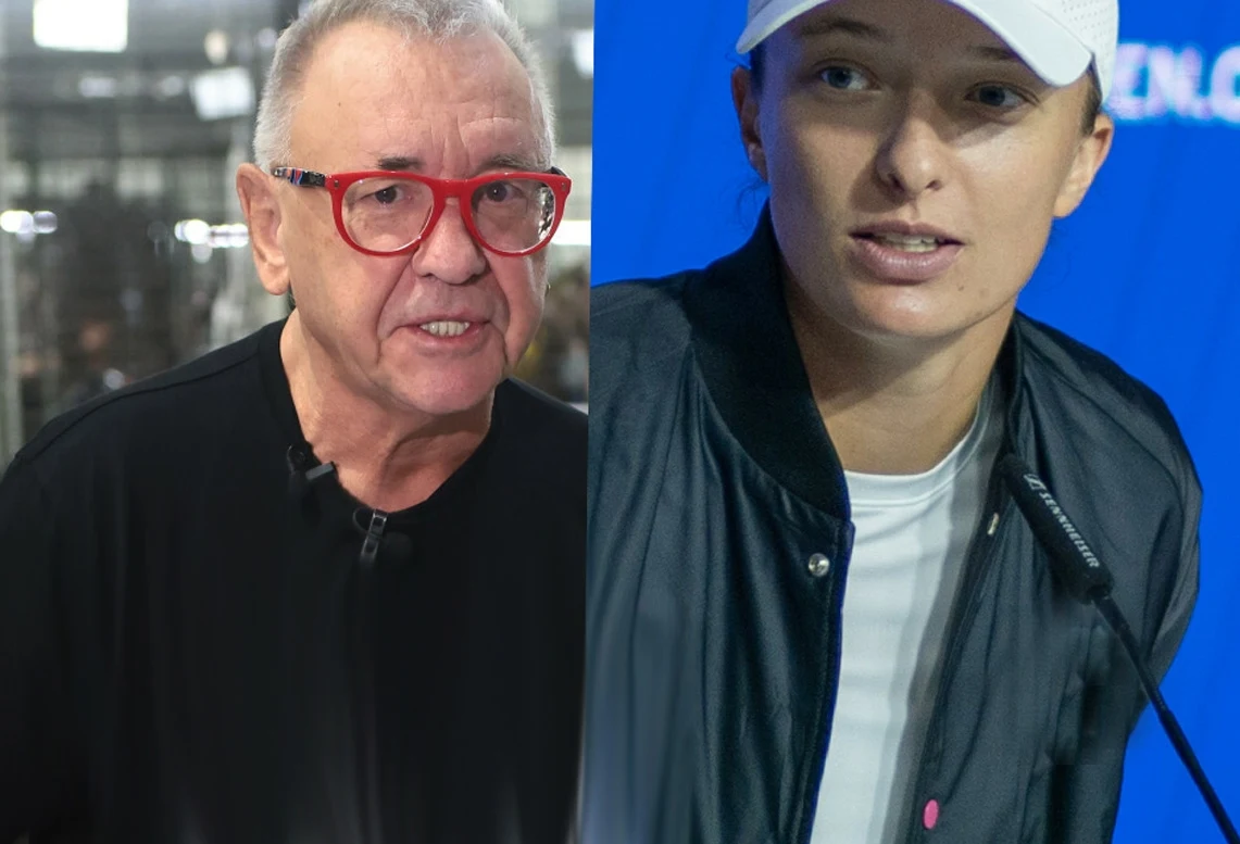Jerzy Owsiak i Iga Świątek Jerzy Owsiak i Iga Świątek