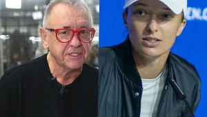 Jerzy Owsiak i Iga Świątek