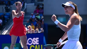 Marta Kostiuk (L) i Paula Badosa (P)