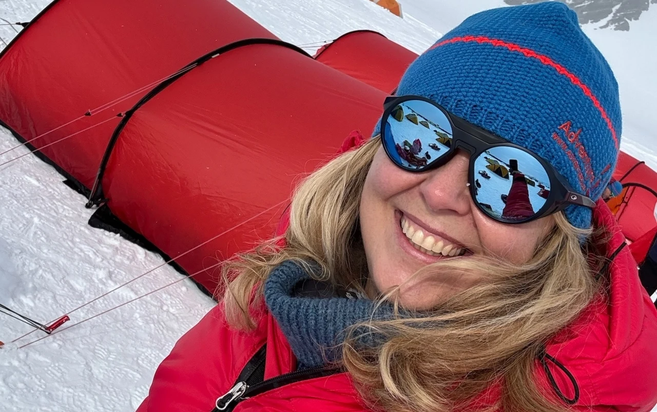 Ewa Wachowicz zdobyła szczyt na Antarktydzie