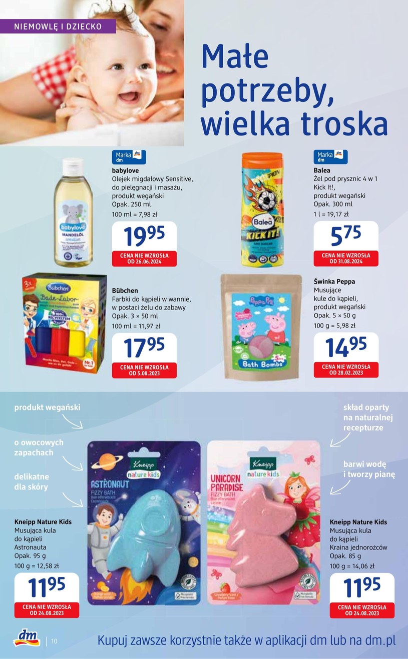 Gazetka: Drogerie dm - inspiracje. Kupuj sprytniej niż w promocji - strona 10