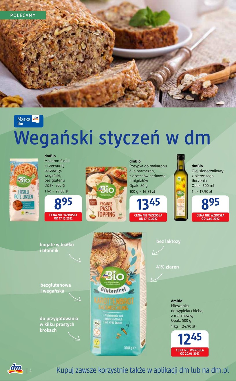 Gazetka: Drogerie dm - inspiracje. Kupuj sprytniej niż w promocji - strona 4