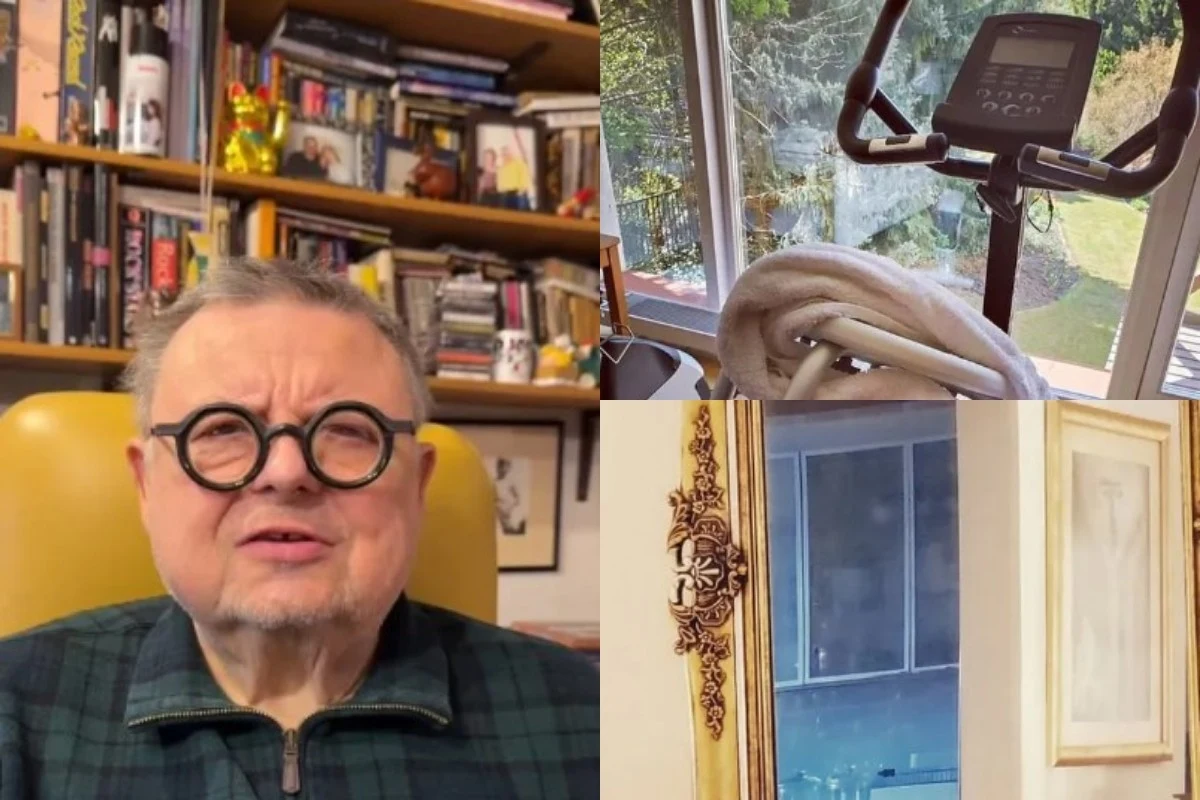 Tak mieszka Wojciech Mann z żoną Tak mieszka Wojciech Mann z żoną