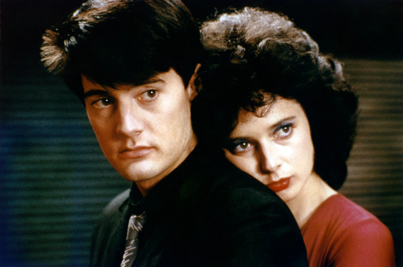 Kyle MacLachlan i Isabella Rossellini w filmie "Blue velvet" Kyle MacLachlan i Isabella Rossellini w filmie "Blue velvet"