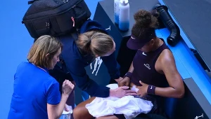 Naomi Osaka nie dokończyła spotkania z Belindą Bencic, poddała je po pierwszym secie
