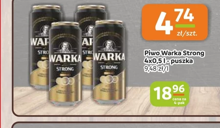 Warka Strong Piwo jasne 500 ml