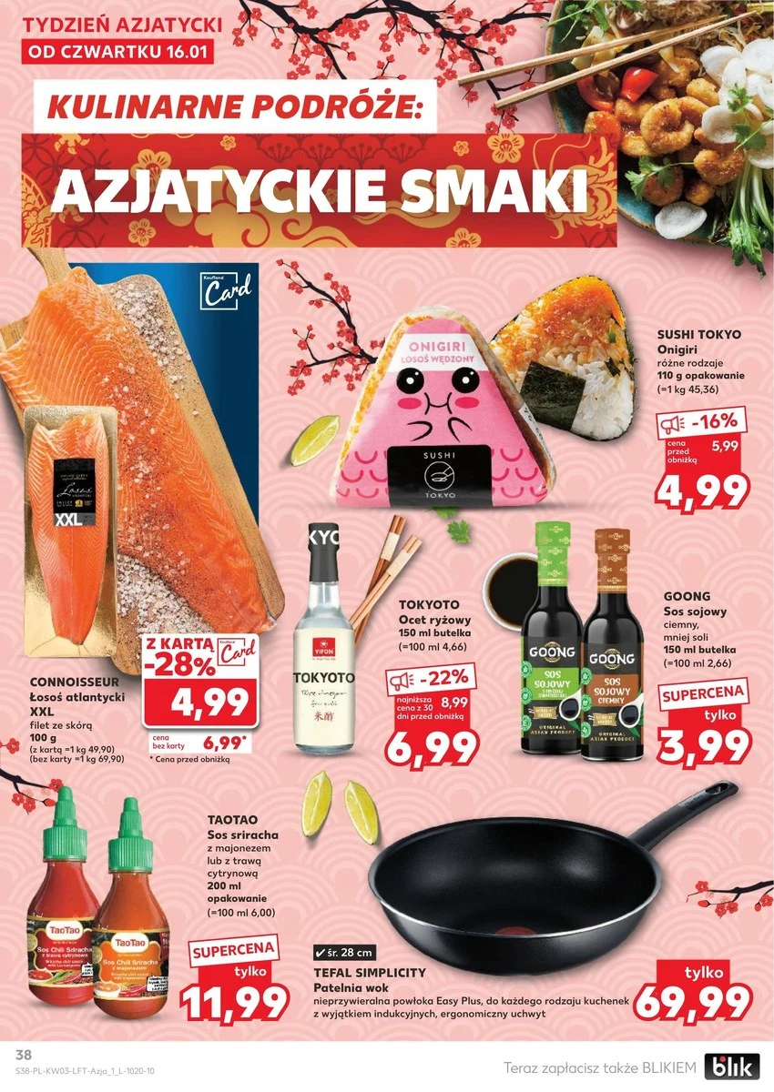 Kochasz kuchnię azjatycką? Złap promocję na patelnię Tefal wok w Kauflandzie! Kochasz kuchnię azjatycką? Złap promocję na patelnię Tefal wok w Kauflandzie!