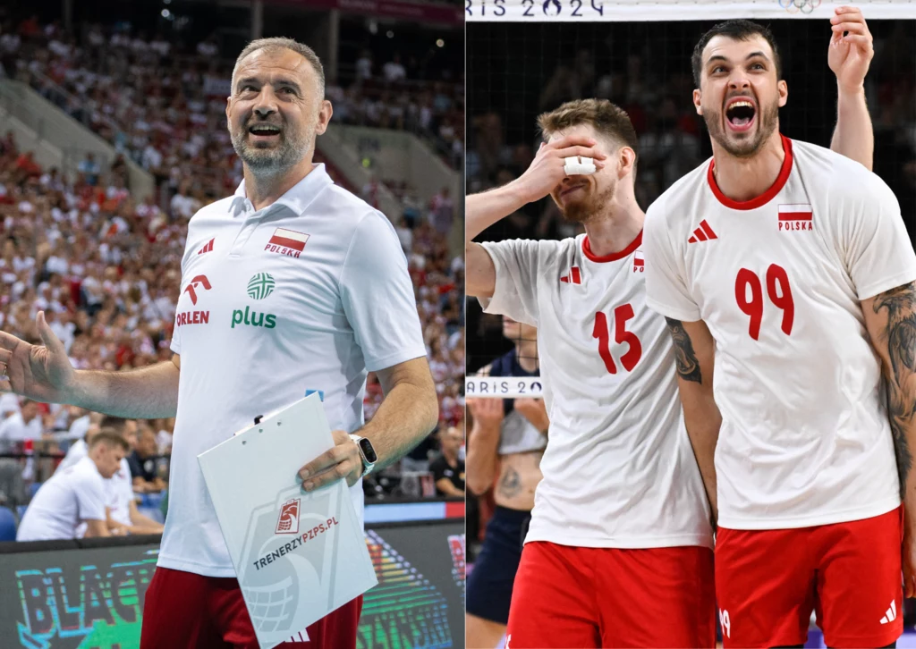Nikola Grbić, Jakub Kochanowski i Norbert Huber Nikola Grbić, Jakub Kochanowski i Norbert Huber
