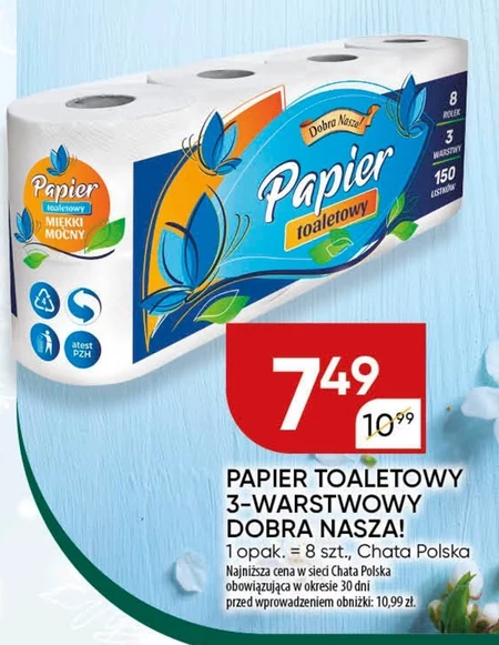 Papier toaletowy Dobra Nasza!