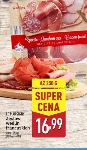 Zestaw wędlin LE MARSIGNY niska cena