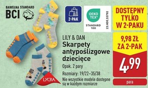 Skarpety antypoślizgowe Lily & Dan niska cena