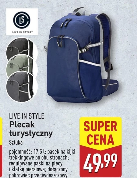 Plecak turystyczny Life In Style