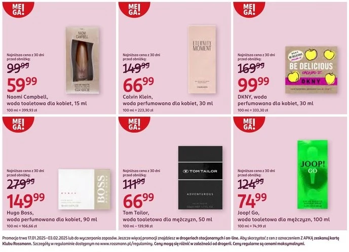 Nowe promocje na perfumy w Rossmannie! 