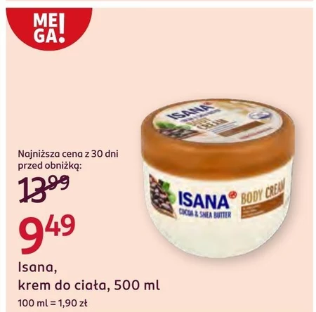 Krem do ciała Isana