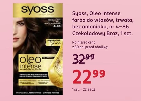 Syoss Oleo Intense Farba do włosów 4-18 mokka