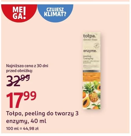 Peeling do twarzy Tołpa