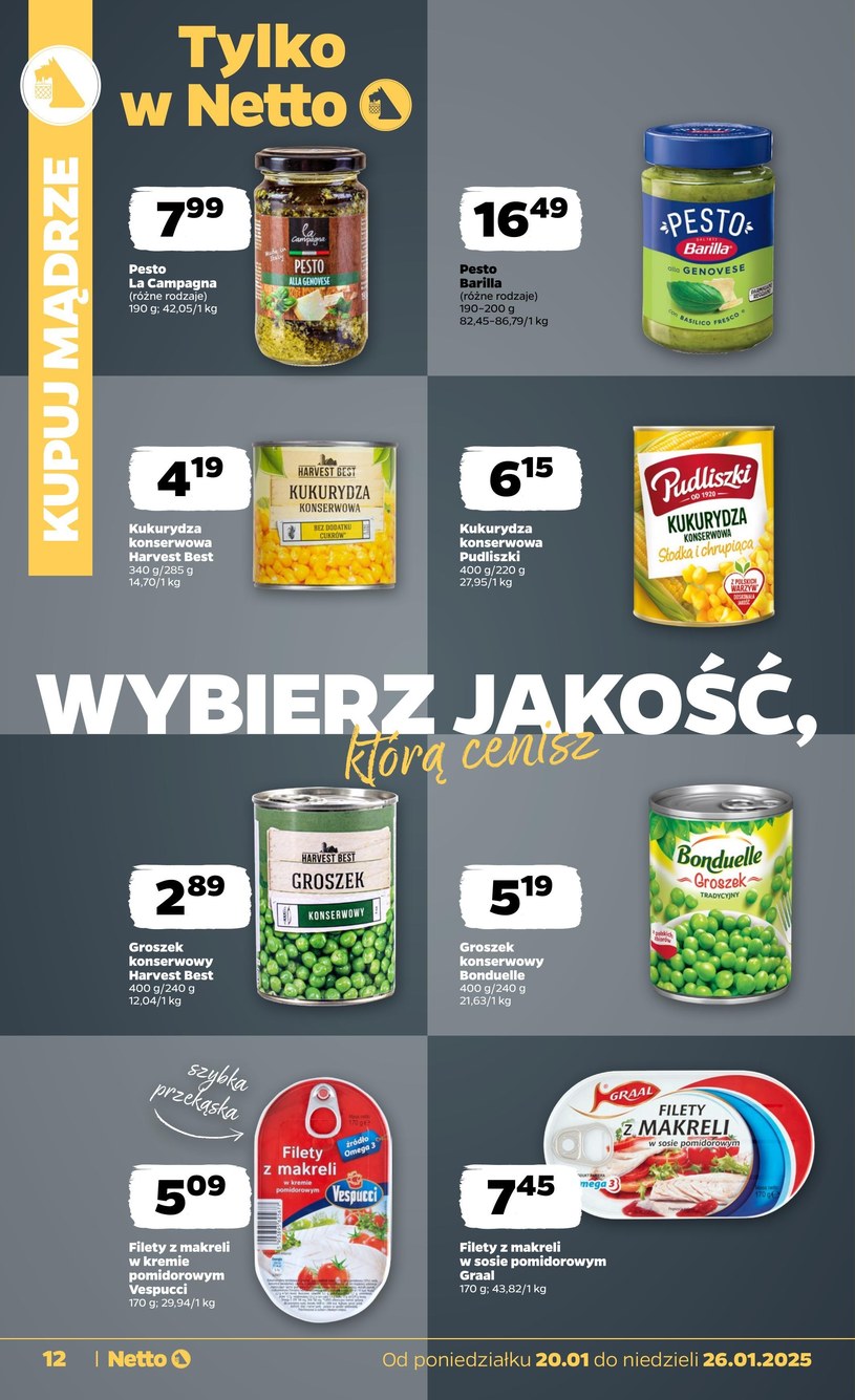 Gazetka: Wybierz jakość w Netto  - strona 12