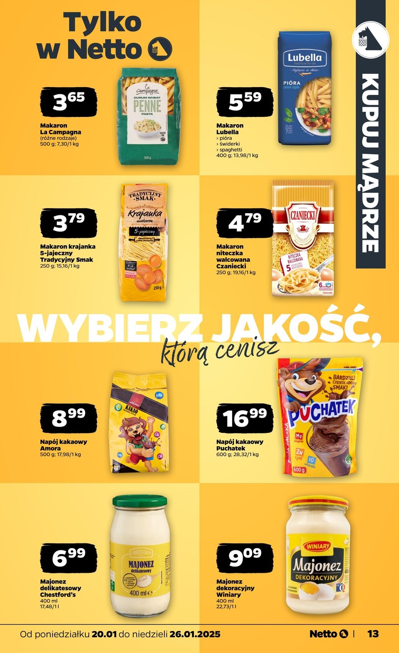 Gazetka: Wybierz jakość w Netto  - strona 13