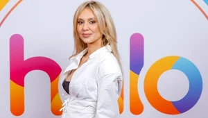 Kasia Moś w "halo tu polsat"