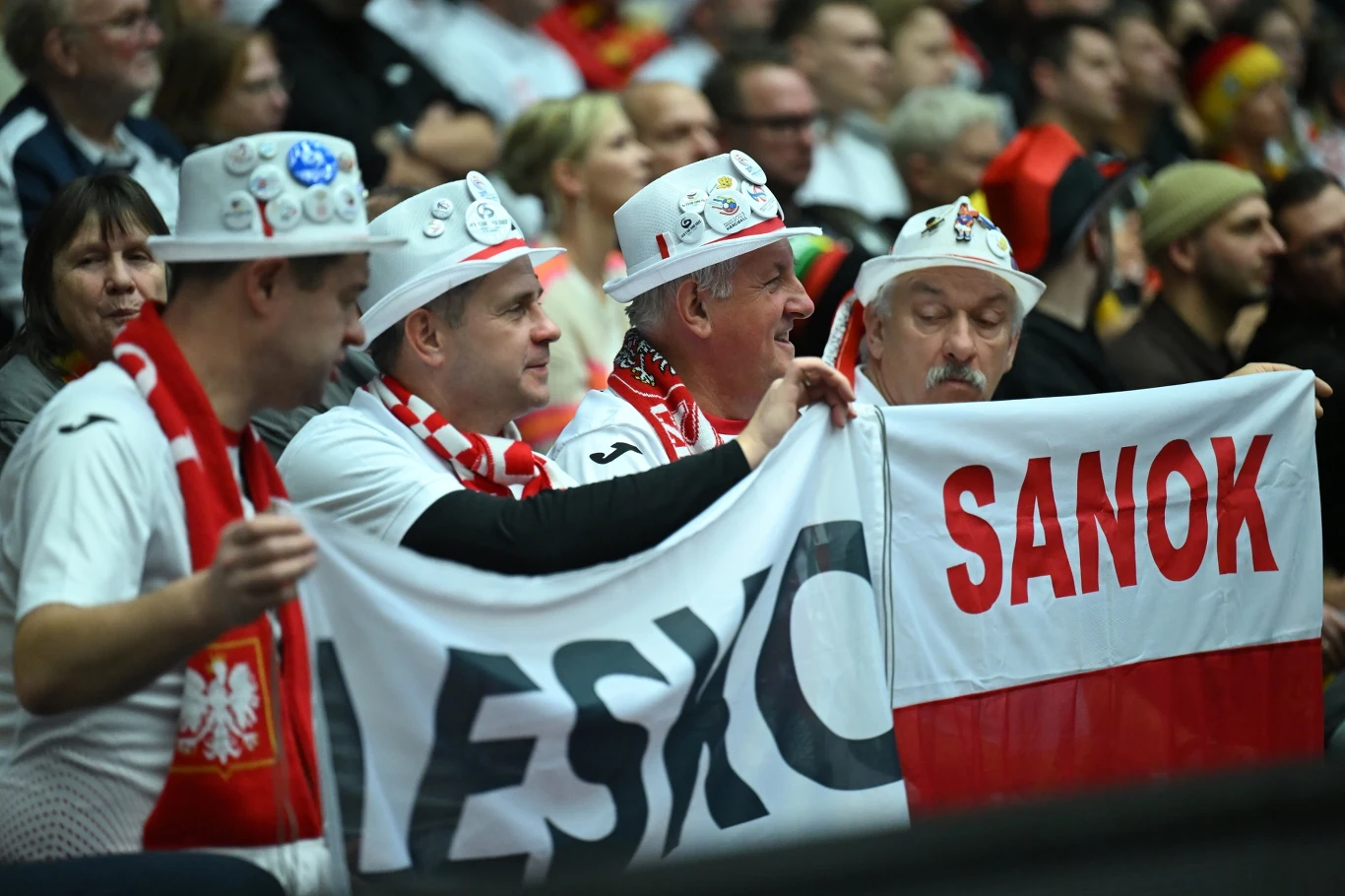 Polscy kibice w Herning Polscy kibice w Herning